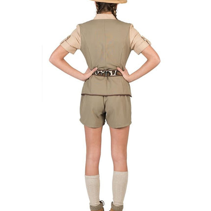 Funny Fashion Safari outfit vrouw