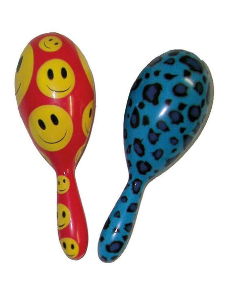 Funny Fashion Sambaballen gekleurd met opdruk
