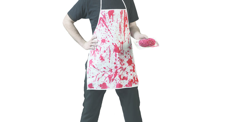 Funny Fashion Schort met bloed zombie slager