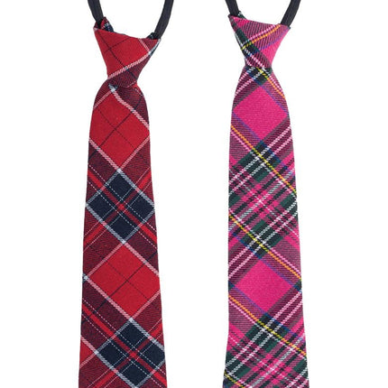 Funny Fashion Schotse geruite party stropdassen