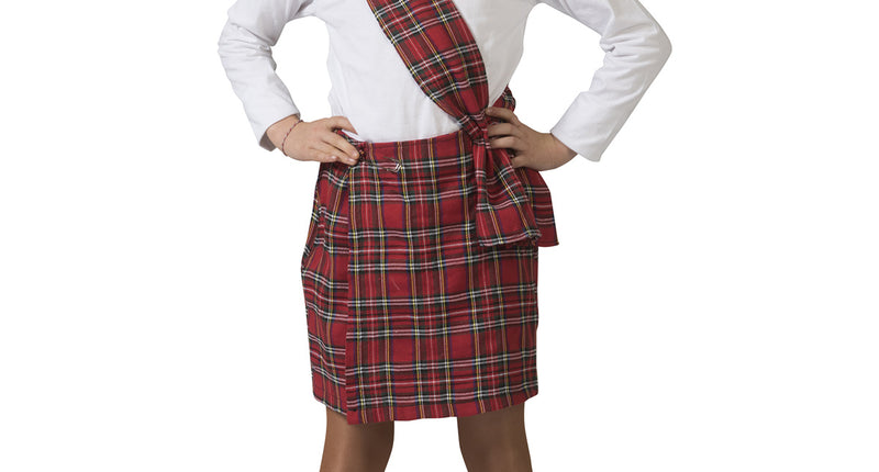 Funny Fashion Schotse kilt kostuum Suzy kinderen
