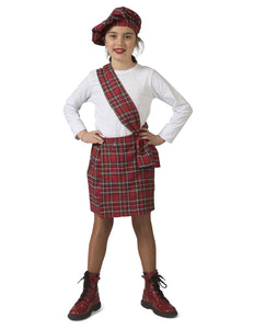 Funny Fashion Schotse kilt kostuum Suzy kinderen