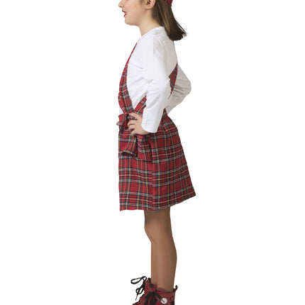 Funny Fashion Schotse kilt kostuum Suzy kinderen