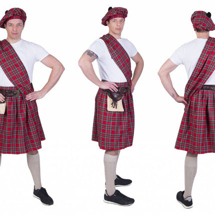 Funny Fashion Schotse kilt pak Colin heren