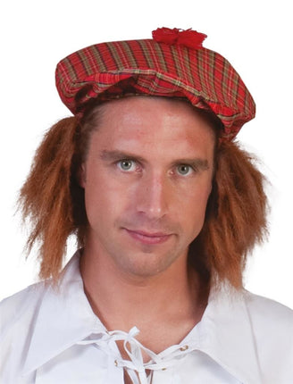 Funny Fashion Schotse muts Scott met haar