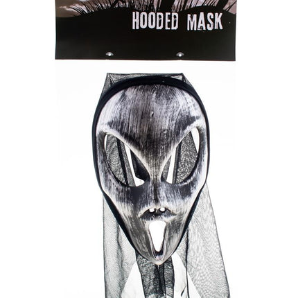 Funny Fashion Screammasker met capuchon