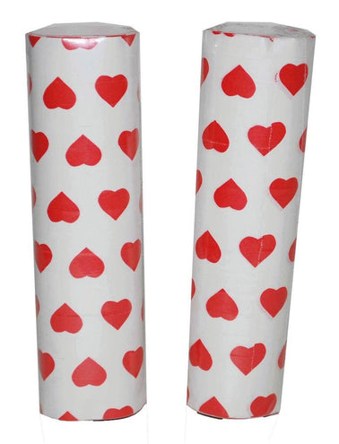 Funny Fashion Serpetines met rode hartjes