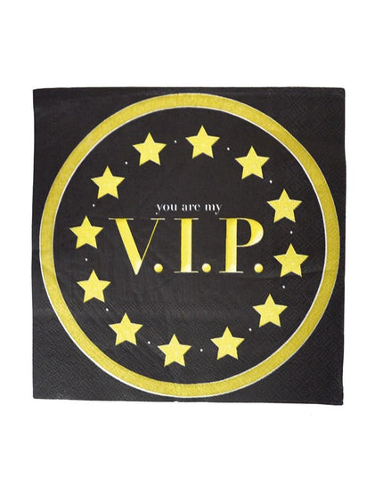 Funny Fashion Servetten VIP 16stuks