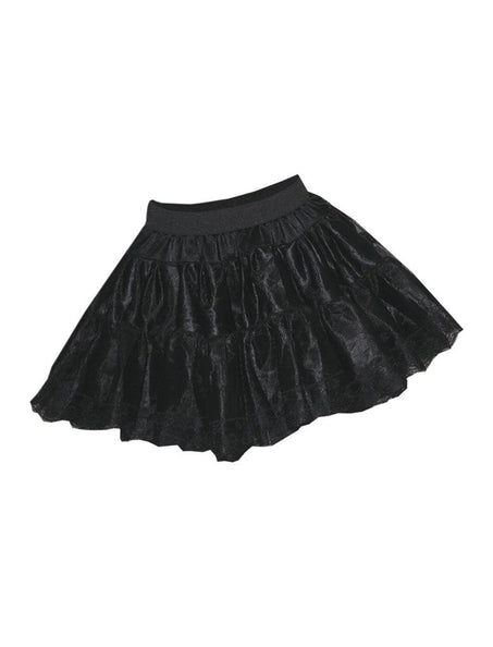 Funny Fashion Sexy petticoat zwart 32cm