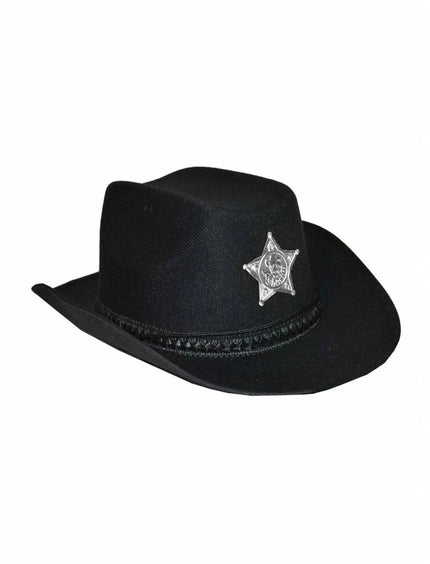 Funny Fashion Sheriff hoed met ster voor kinderen