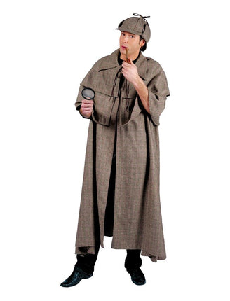 Funny Fashion Sherlock Holmes cape detective