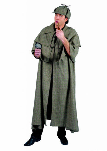 Funny Fashion Sherlock Holmes cape detective