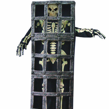 Funny Fashion Skelet pak in kooi volwassenen