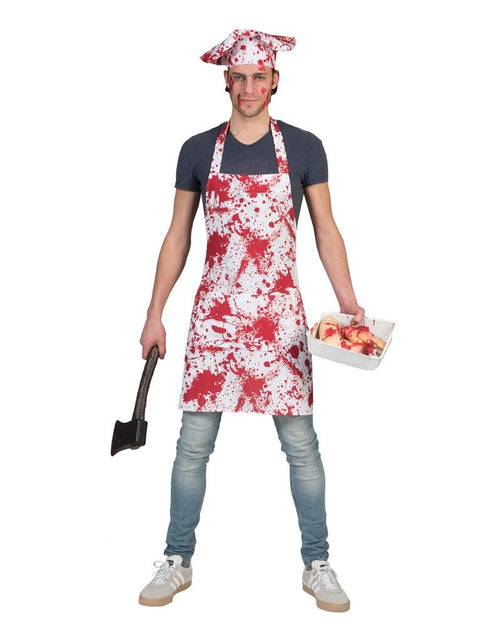 Funny Fashion Slager schort Halloween
