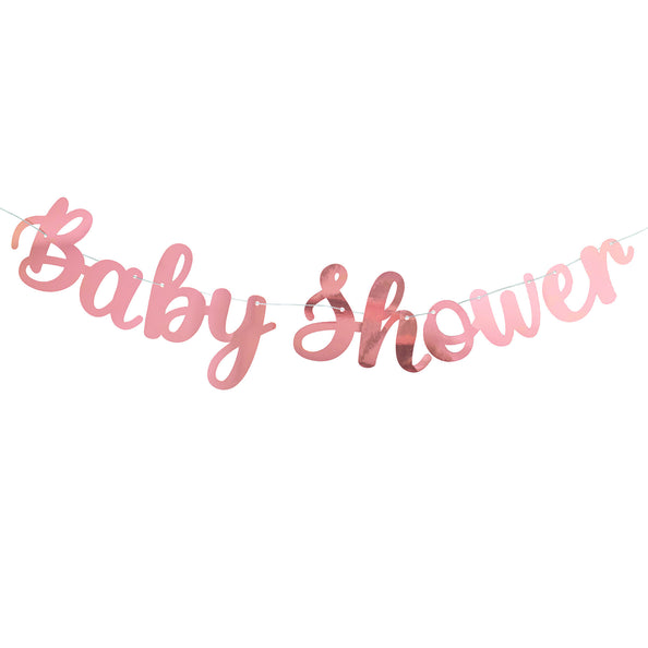Funny Fashion Slinger "Baby Shower" 360cm rosé goud