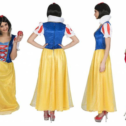 Funny Fashion Sneeuwwitje jurk Snowie dames