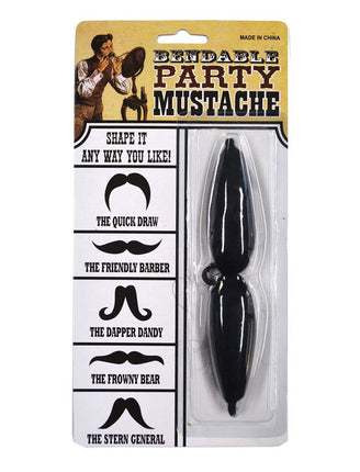 Funny Fashion Snor buigbaar