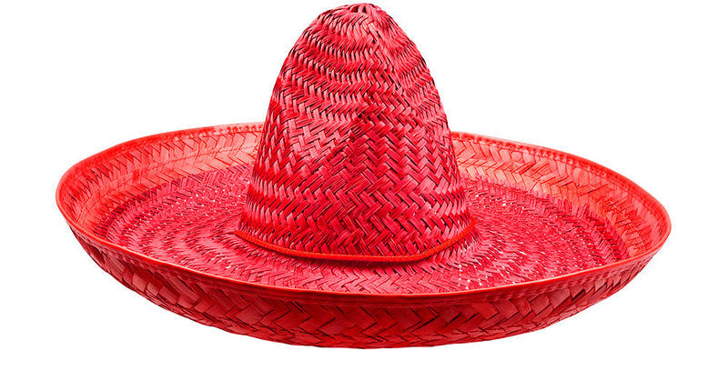 Funny Fashion Sombrero rood Viva Mexico