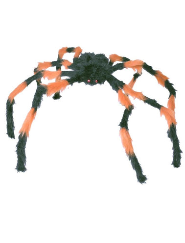 Funny Fashion Spin zwart oranje van 1,25meter