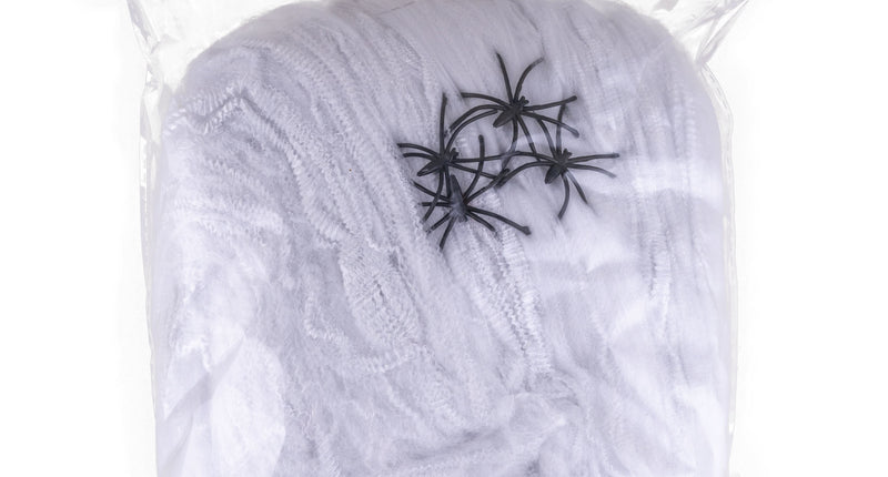 Funny Fashion Spinnenweb met spinnen 392 gr