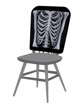 Funny Fashion Stoelhoes skelet Halloween