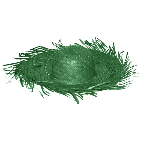 Funny Fashion Stro hoed Aloha groen