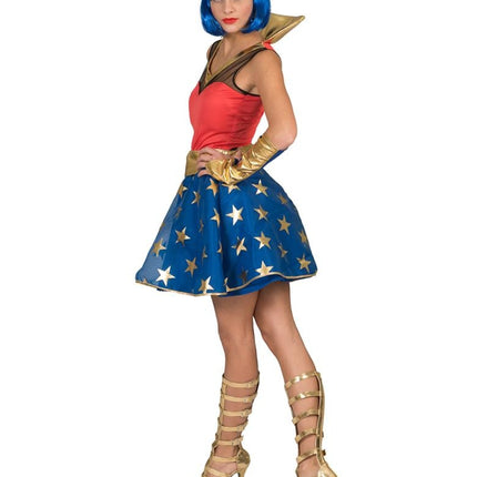 Funny Fashion Superwoman jurk voor dames