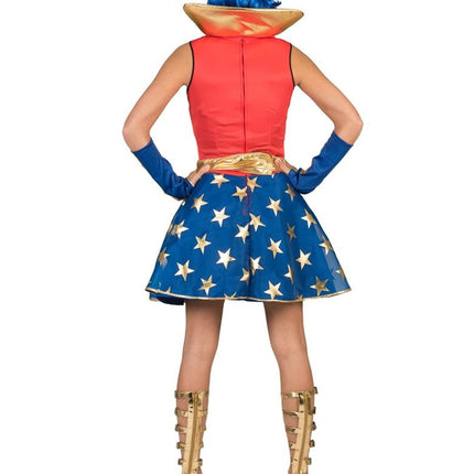 Funny Fashion Superwoman jurk voor dames