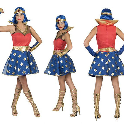 Funny Fashion Superwoman jurk voor dames