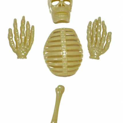 Funny Fashion Tafel decoratie skelet onderdelen