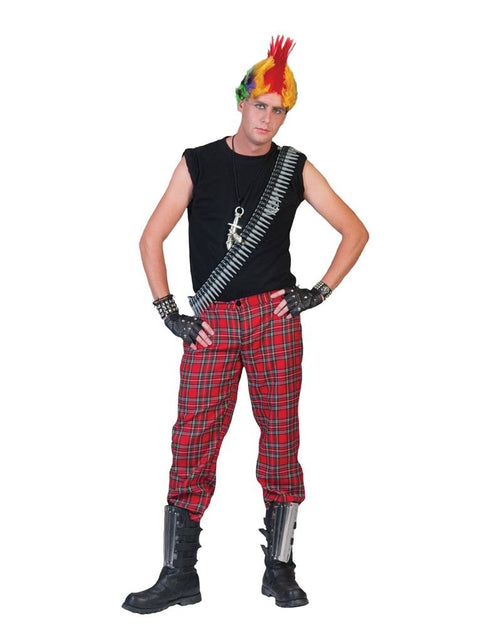 Funny Fashion Tartan broek schotse ruit