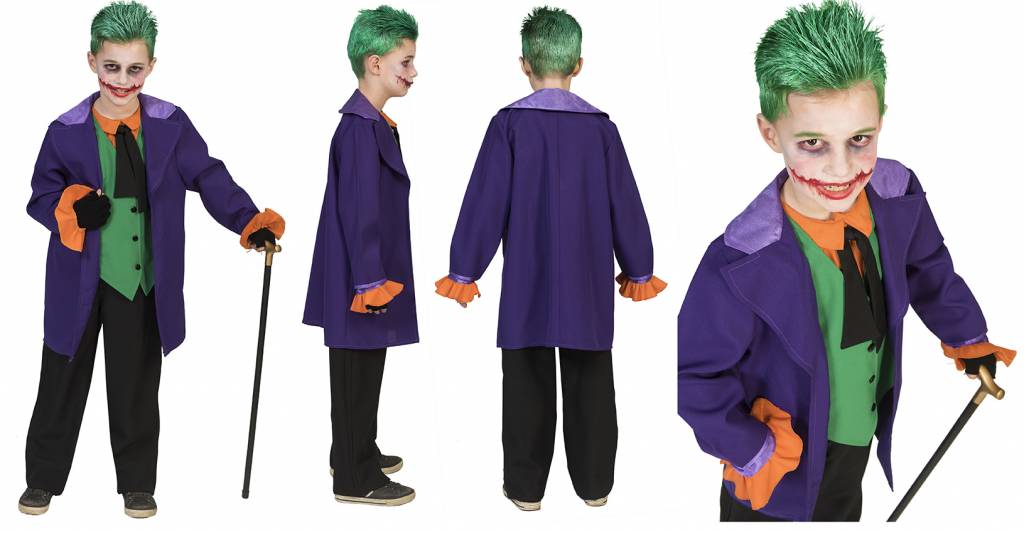 Funny Fashion The Joker pak kinderen