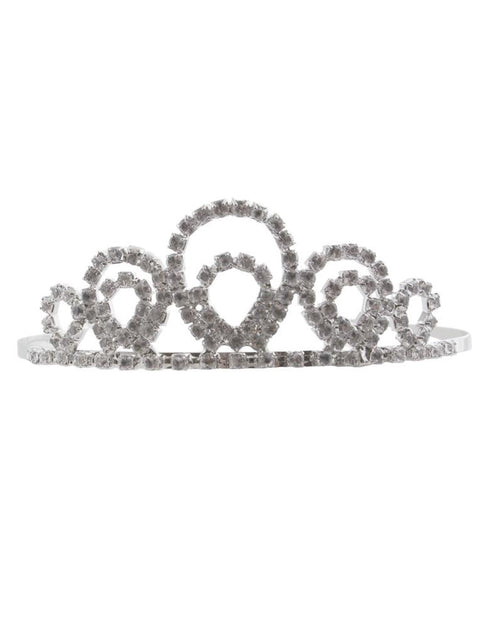 Funny Fashion Tiara met nep diamanten