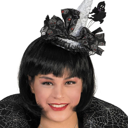 Funny Fashion Tiara mini heksen hoed