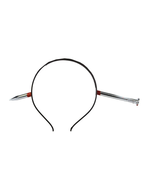 Funny Fashion Tiara nagel door hoofd Halloween