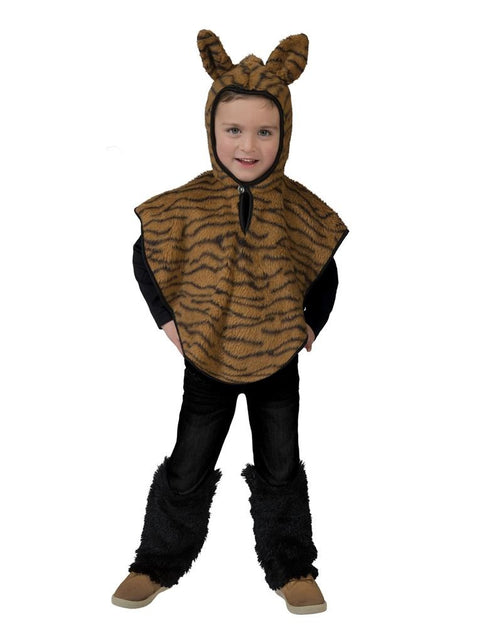Funny Fashion Tijger cape voor kinderen