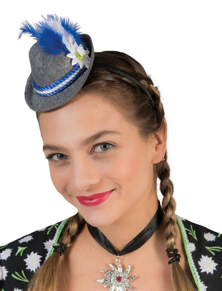 Funny Fashion Tiroler hoedje op haarband