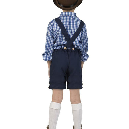 Funny Fashion Tiroler lederhose pak Gunter kinderen