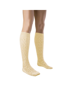 Funny Fashion Tiroler sokken gebroken wit 40cm