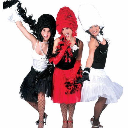 Funny Fashion Tule rok wit stroken