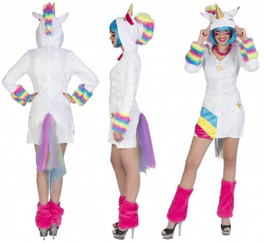 Funny Fashion Unicorn Regenboog pak Lot dames