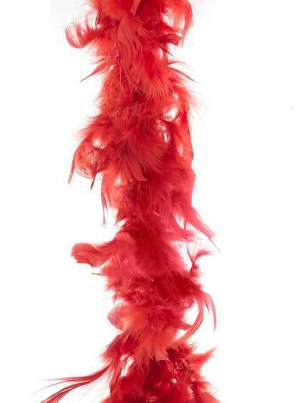 Funny Fashion Veren boa in rood 45gr