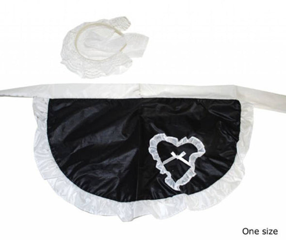 Funny Fashion Verkleedset kamermeisje schoonmaakster