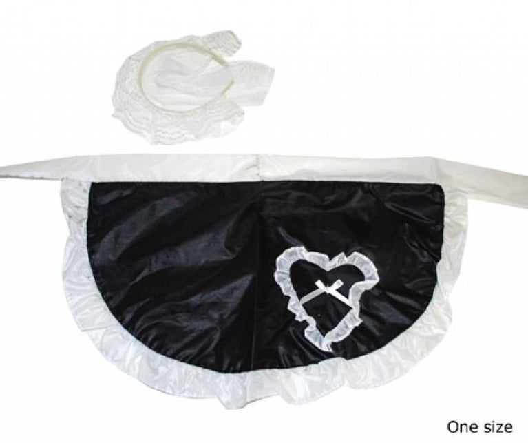 Funny Fashion Verkleedset kamermeisje schoonmaakster