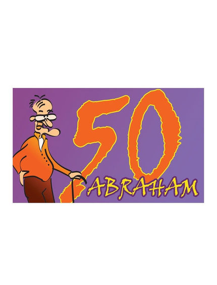 Funny Fashion Vlag Abraham 50