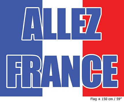 Funny Fashion Vlag Allez France