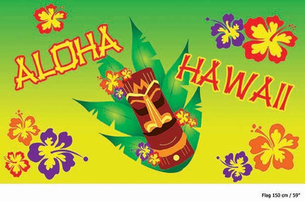 Funny Fashion Vlag Aloha