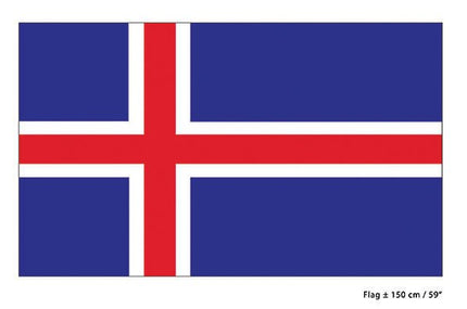 Funny Fashion Vlag Ijsland