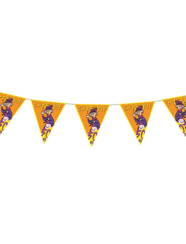 Funny Fashion Vlaggenlijn slinger Sarah 50 jaar