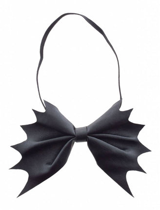 Funny Fashion Vleermuis strikje zwart